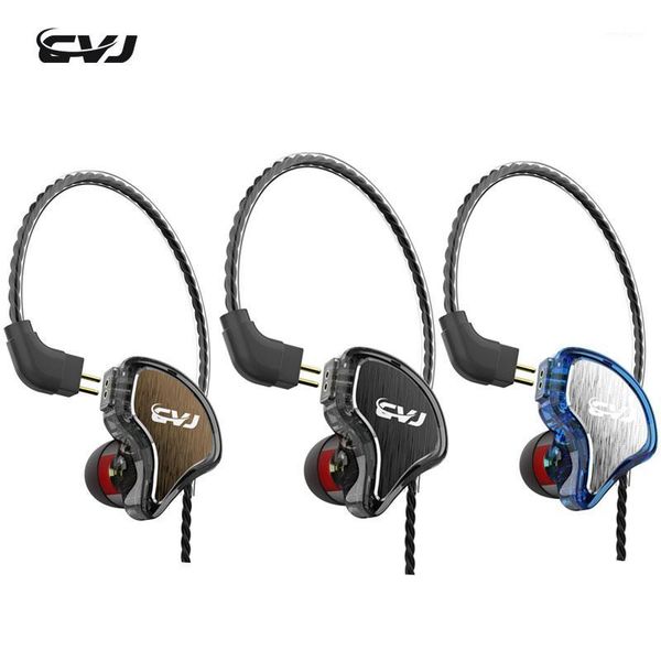 

cvj cs81ba+1dd in ear hybrid earphone hifi headset eating chicken earphone call earpiece with 0.78mm 2pin replaced cable1