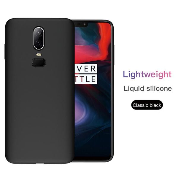 

роскошный жидкий силиконовый телефон чехол для oneplus 7 7pro 6 ет 5 ет оригинал silky soft защитной крышка для one plus 6 bbycas packing201