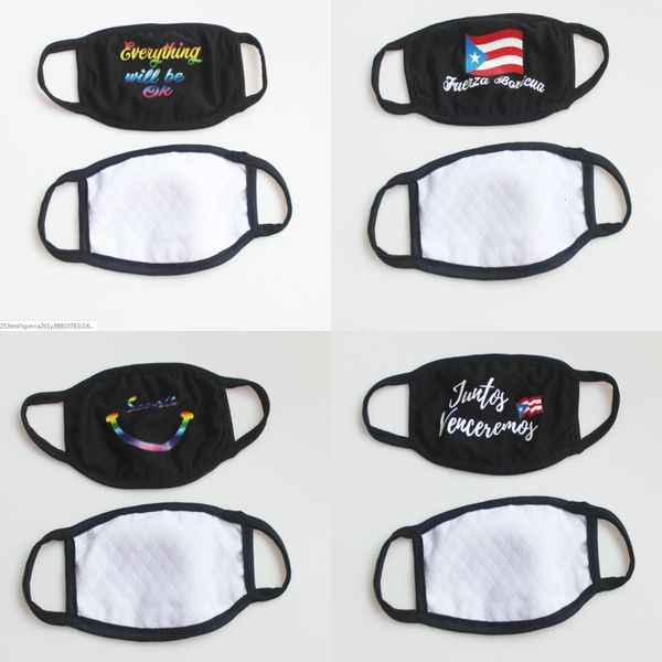 

mouth face cotton black anti dust and nose protection mask fashion washable masks for man woman#269
