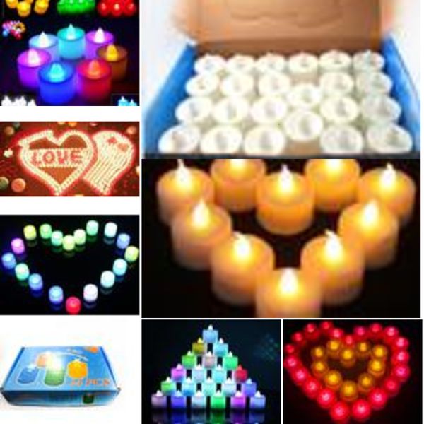 

tealight operated fashionqdtlflameless battery flickering led smokeless flicker tea candles light for wedding birthdayen