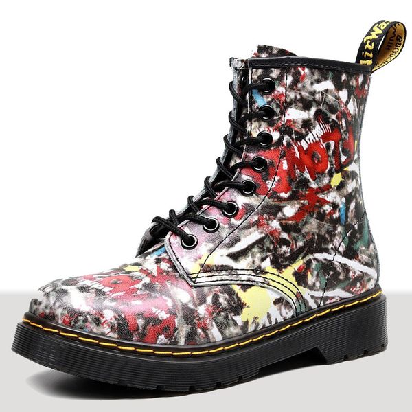 

высококачественные кожаные ботинки dgw6, Black