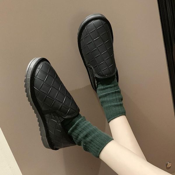 

2020 winter snow women boots plush warm shoes platform boots women transparent waterproof fur round head shoes woman r11-51, Black