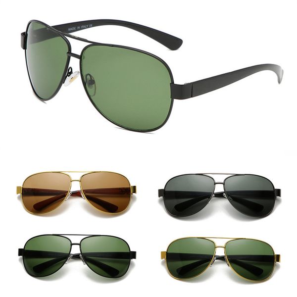 

outdoor cycling sports designer sunglasses fashion retro metal sunglasses classic brand pilot sun glasses men glass glasses eyewear, White;black