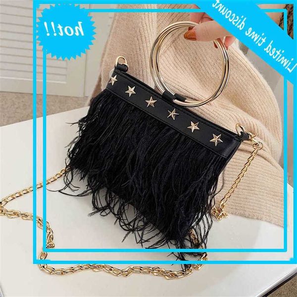 

fashion crossbody bags for luxury shoulder bag designer iron ring tote handbags women 2021 sound noise box women's handbag