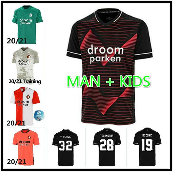 

2020 2021 feyenoord berghuis orange training suit 20 21 feyenoord home black jorgensen kokcu toornstra green goalkeeper soccer jerseys, Black;yellow