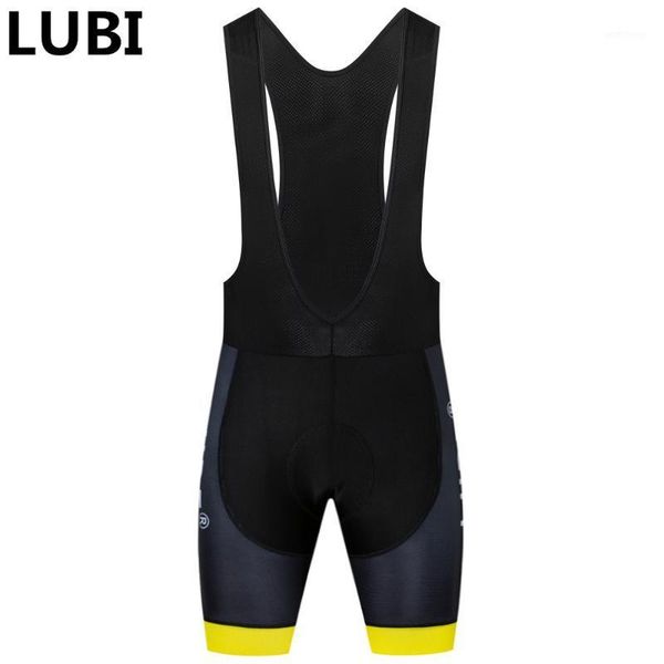 

lubi 3 colors profession cycling bib shorts race gel pad shockproof pants road bike tights sponge padded for men women bibs1