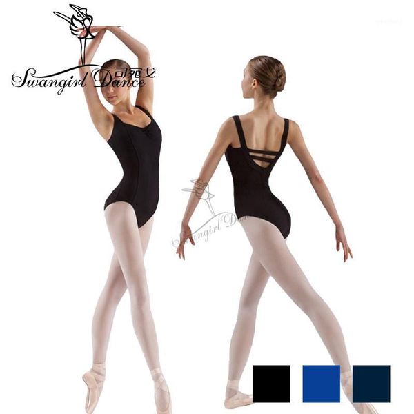 

stage wear tank black ballet leotard for dance costumes girls clothes women gymnastics leotards cs01091, Black;red