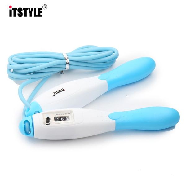 

itstyle веревка пропуская цифровой прыжок скакал счетчик тренажерный зал фитнес спортивные игры прыгать веревки corda de pulular wmtstu otsw