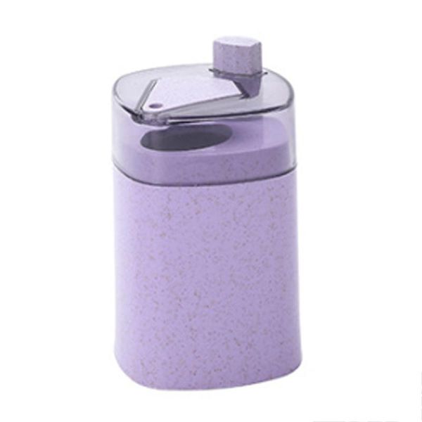 

circle square toothpick holder european style home furnishings 1pcs transparent wheat straw matic toothpick box circle square toothpi bbyatc