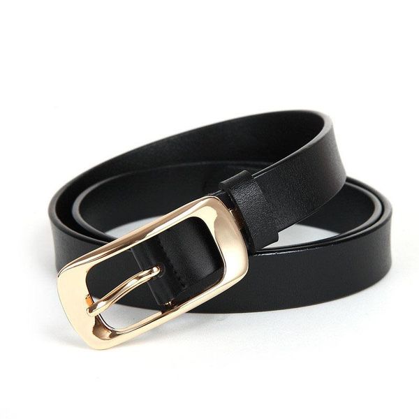 

belts designer women's genuine leather belt metal pin buckles casual female jeans waistbands, Black;brown