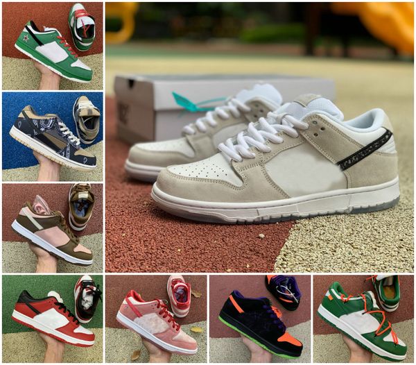 

sb dunk strangelove low qs mens running shoes travis dunks chunky dunky sneaker university red womens unc white trainer