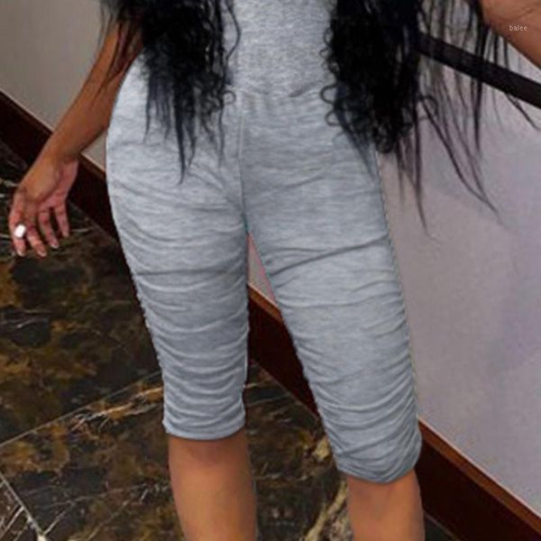 

cysincos summer korean slim pants women office ladies capris high waist pants female 2020 black solid half trousers for woman1, Black;white