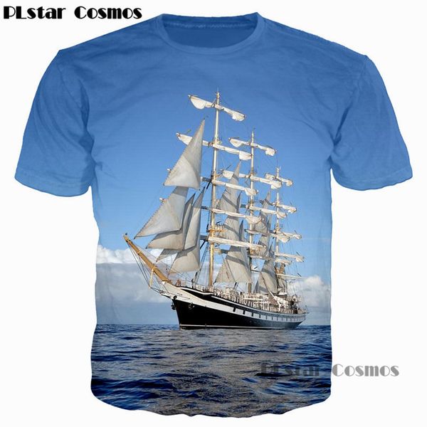 

plstar cosmos waves of the sea water boat head the bottle anchor print 3d print shirts kawaii hentai horror men clothing