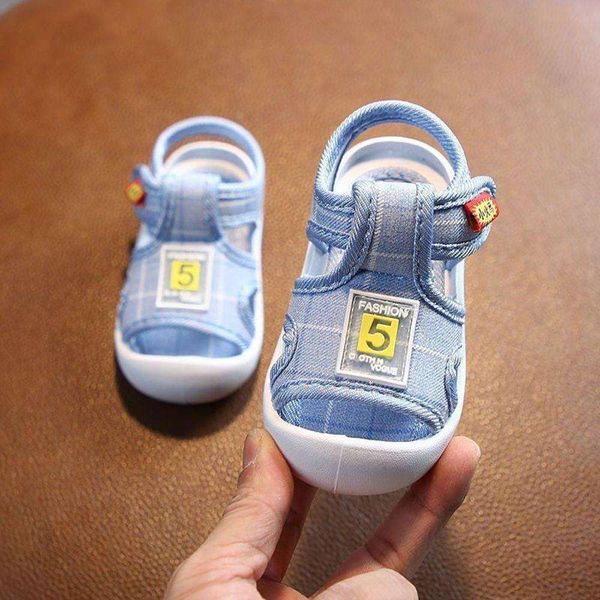 

female sandals summer male 1-2 years old baby walking sho with soft sol, Black;red