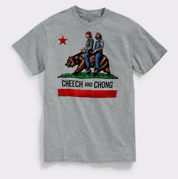 

cheech & chong california buds bear mens tee t shirt new tee graphic t-shirt sport hooded sweatshirt hoodie
