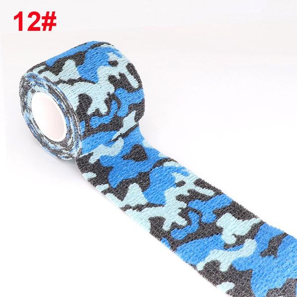 

4.5m camouflage hunting elastic bandage ankle knee finger arm support self adhesive wrap athletic sports protector hunt disguise sqcuem