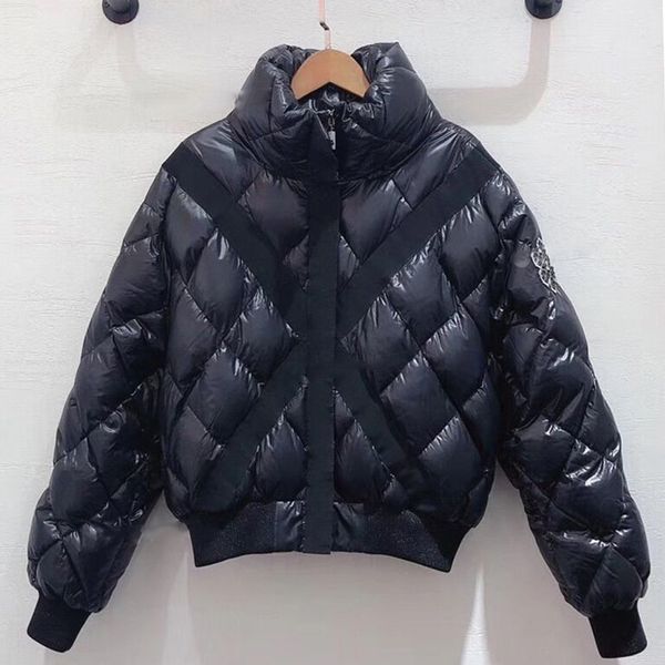 

new winter jacket women fashion thick womens winter coat hooded down jackets parka femme casual docero 201110, Black