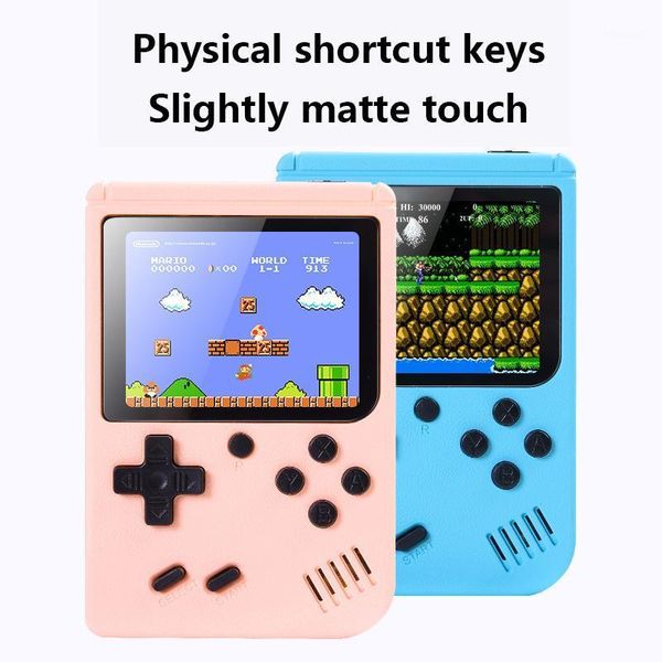 

new children's game console built-in 800 8 bit 3 inch mini tv handheld retro fc game console mini machine1