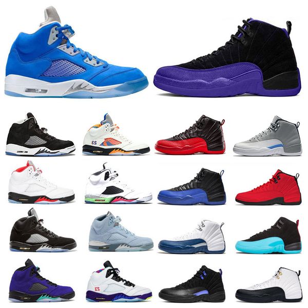 

5s men basketball shoes fire red anthracite alternate grape 12 12s blue stone taxi dark concord mens trainers outdoor breathable sports snea
