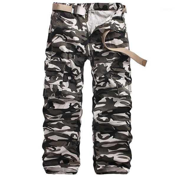 

taoxiaolu spring autumn army fashion mens pants big camouflage pants trousers cargo casual baggy tactical for men1, Black;green