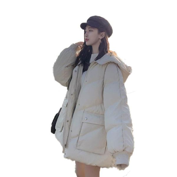 

scienwear 2020 winter womens padding hooded thick parkas ladies plus size coats long for girls jackets plus warm clothes sw7370, Black