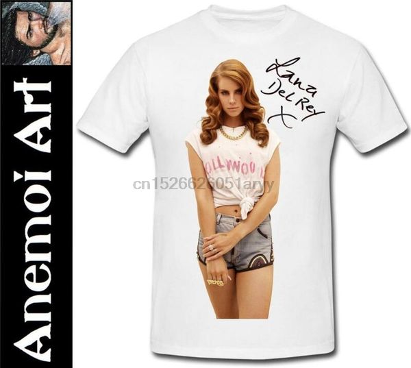 

t69 lana del ray signed tee t shirt t-shirt signature autograph secret santa sport hooded sweatshirt hoodie