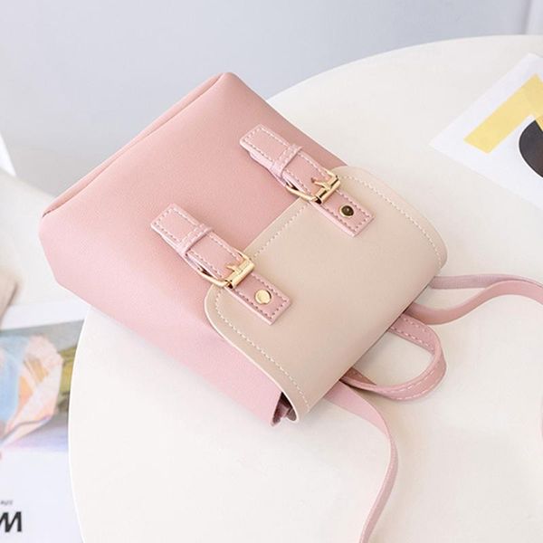 

женщины color collision малый рюкзак стиль ретро студенты ежедневная сумка ser88