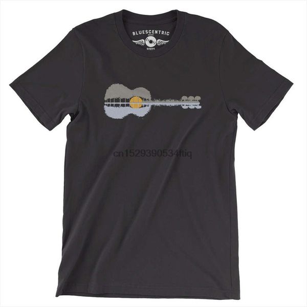 

guitar reflection vintage style lightweight hoodie designers t shirts sweatshirt