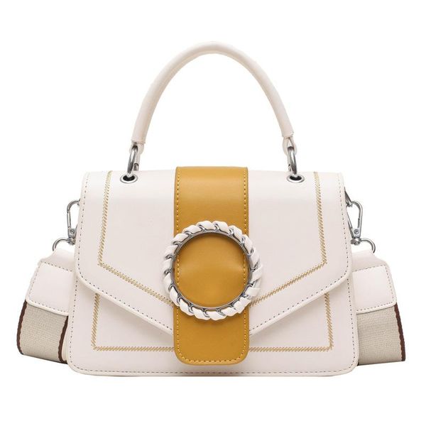 

2020 autumn new korean fashion shoulder messenger small square bag simple women's handbag bag