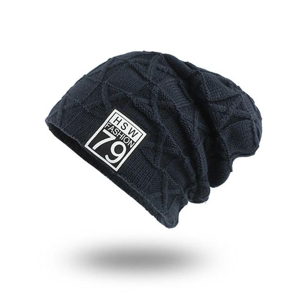 

flb] winter beanies men scarf knitted hat caps mask gorras bonnet warm baggy winter hats for men women skullies beanies f18001 sqcdkr, Black;white