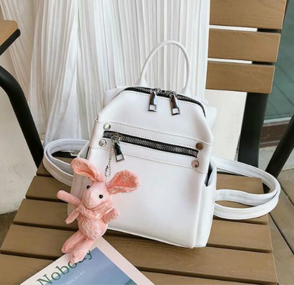 

2020 Mini Backpack Girl Fashion Ins Popular Versatile PU Satchel Backpack Women Travel Bag Doll Accessories