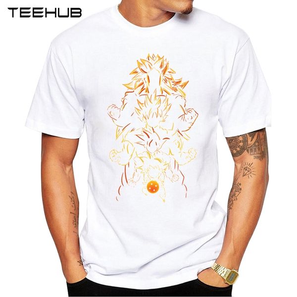 

new arrivals cool goku design men's fashion super warrior printed short sleeve hipster tee sport hooded sweatshirt hoodie men t shirt