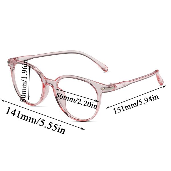

jelly fashion korean color glasses retro transparent flat mirror spectacle frame women casual protection eyewear