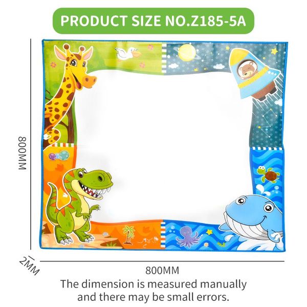 

big size magic water drawing mat coloring doodle carpet with 4 magic pens painting drawing board toys gift for kid children's toys one