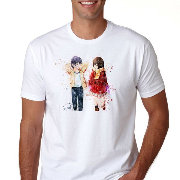 

erased anime t-shirt cotton tee shirt manga gift quality n1326 men women tee shirt sport hooded sweatshirt hoodie