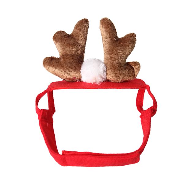 

pet рождество antler оголовье с брауном среднего кода рождества собаки h cu c аксессуары с заводом оптом