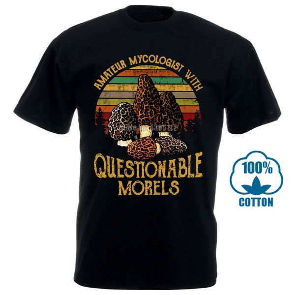 

amateur mycologist with questionable morels vintage t shirt men cotton s 6xl 012182 sport hooded sweatshirt hoodie