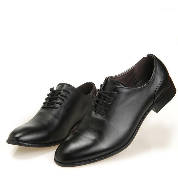 

dress shoes mazefeng italian oxford for men luxury mens patent leather wedding pointed toe classic derbies1, Black