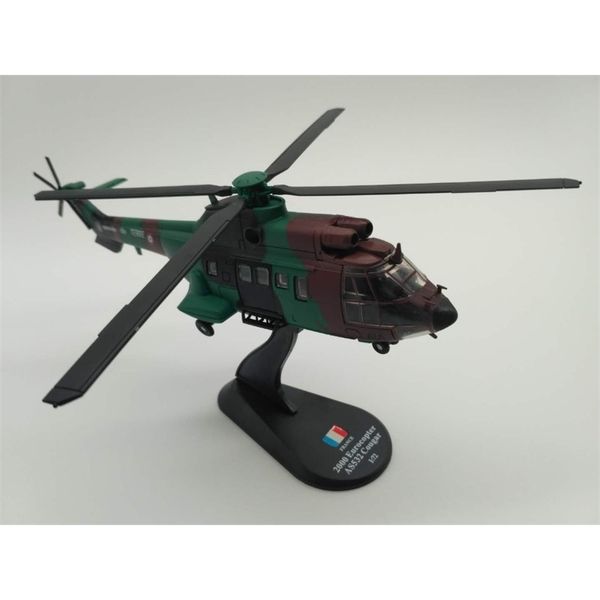 

1/72 scale military model toys france 2000 eurocopter as532 cougar helicopter diecast metal plane model kids toy for collection y200428