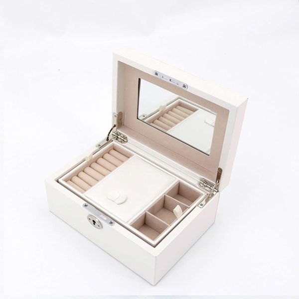 

grade yhf-041 ring jewelry leather watch high holding box oem mwqwofiu, Slivery;brown