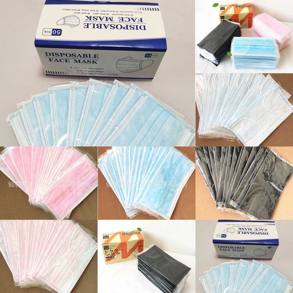 

individual disposable woven package quality mask non face mask 3 layer dust-proof haze-proo 21oj21oj 6sfa