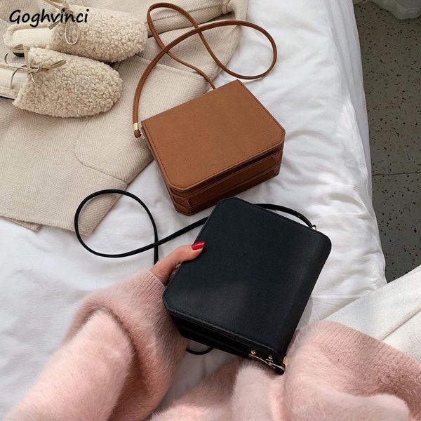 

shoulder bags women crossbody bag flap solid mini handbags portable female all-match fashion simple korean style messenger retro