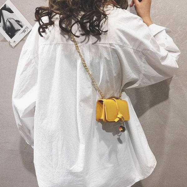 

senior sense female new messenger female wild ins yang gas chain simple shoulder small bag