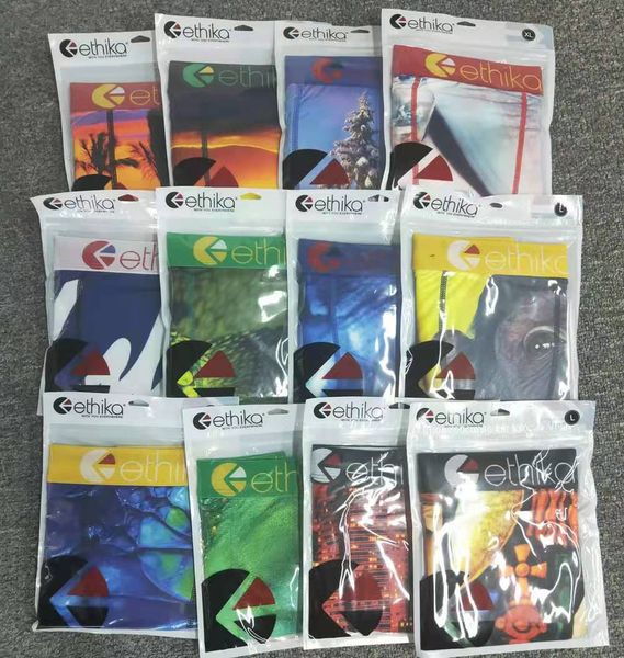 

ethika boxers promotion random styles ethika underwear sports hip hop underwear street quick dry wholesale 315, Black;white