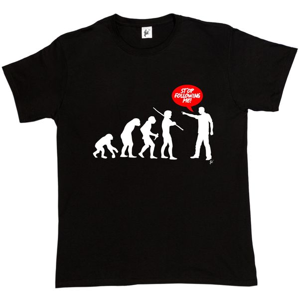 

evolution sfollowing funny joke gift t shirt 2018 summer brand t shirt hip hop t shirt casual fitness sport hooded sweatshirt hoodie