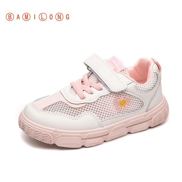 

spring new breathable kids shoes sneakers boys girls casual shoes anti slip sports shoes children sneaker lj201203, Black