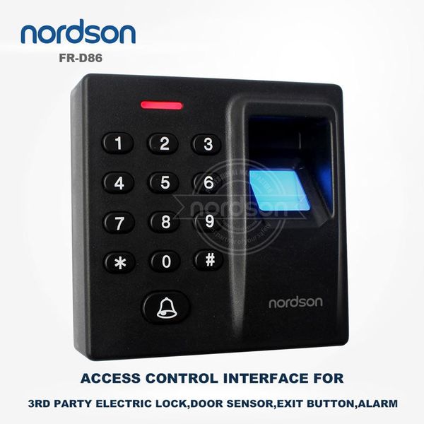 

fingerprint access control nordson original standalone biometric with keypad led indicators id card wiegand 26/34 output