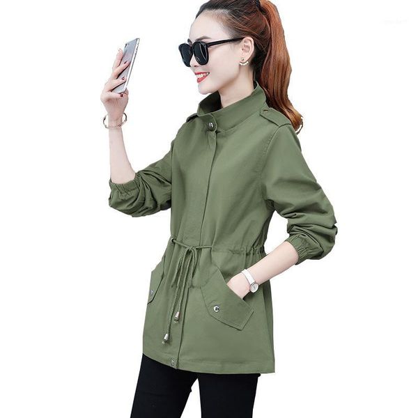 

women's jackets korean jacket women ladies coat plus size long sleeves parka outerwear casual coats and clothes1, Black;brown