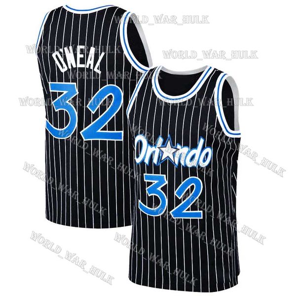 

shaquille 32 oneal jersey o'neal orlando magic mcgrady penny 1 hardaway tracy jonathan ja 12 morant isaac basketball jerseys, Black;red
