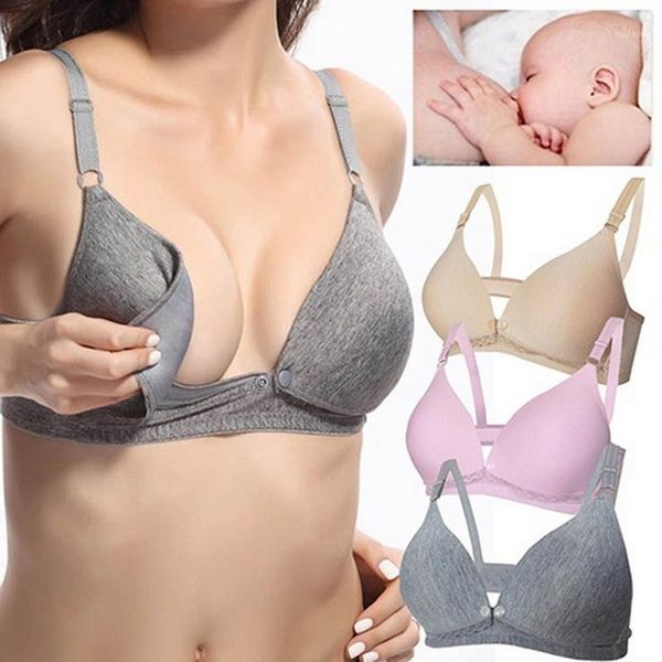 

nibesser 2019 adjustable women lingerie super front closure cotton bra fitness solid bra seamless push up brassier1, Red;black